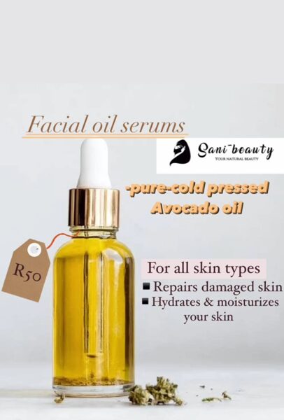 Facial serum oils